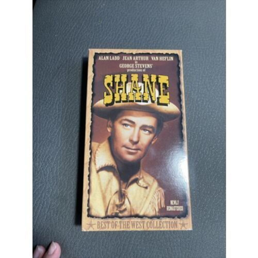 Shane (VHS, 1998) Best Of The West Collection Western Alan Ladd Jean Arthur 1952